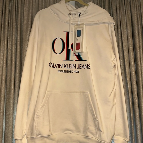 Calvin Klein 3D hoodie. - Picture 1 of 7
